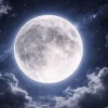 神秘的な月